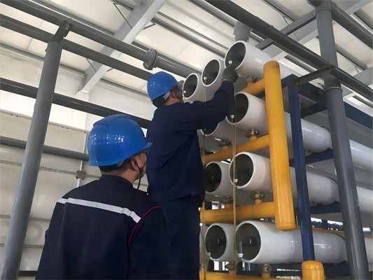 A water treatment project for a thermal power plant in the East China