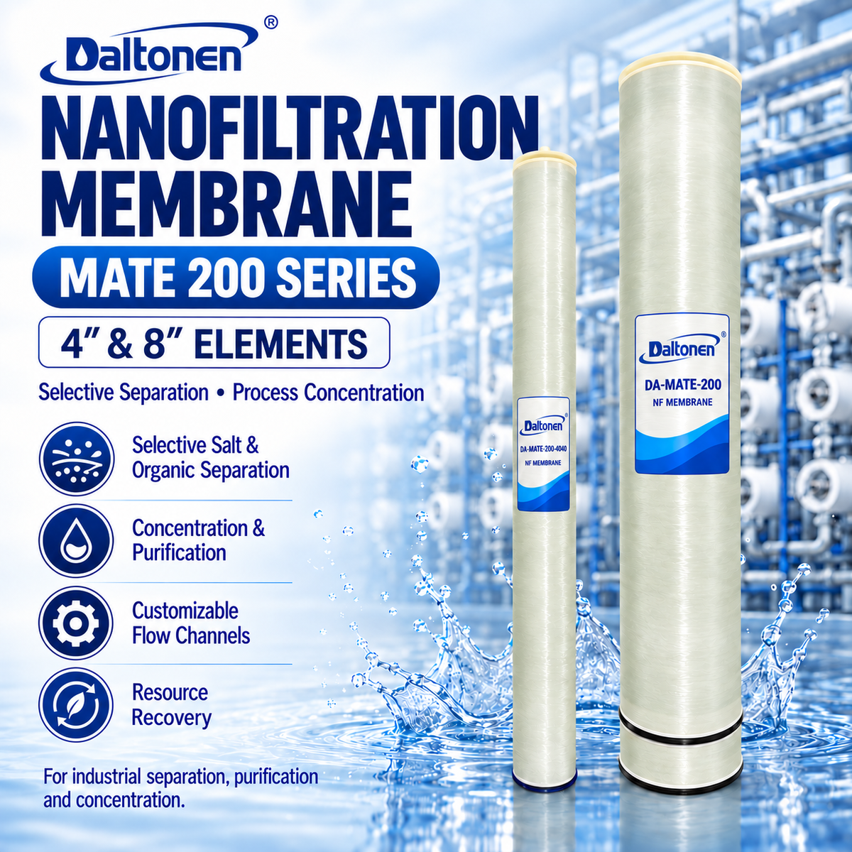 DALTONEN NF Membrane MATE 200 Serie