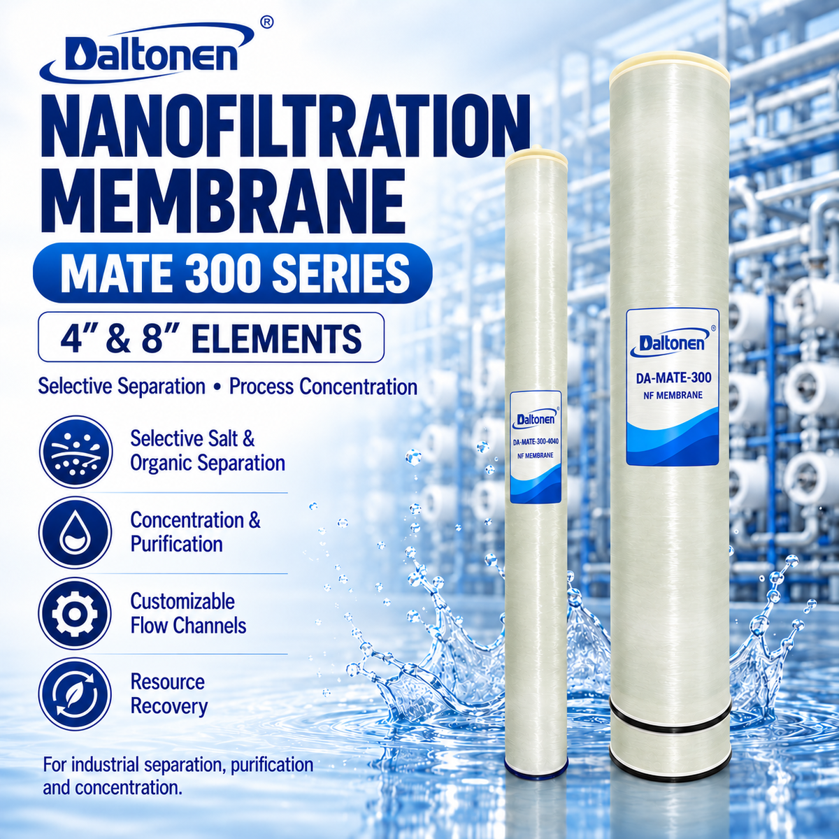 DALTONEN NF Membrane MATE 300 Serie